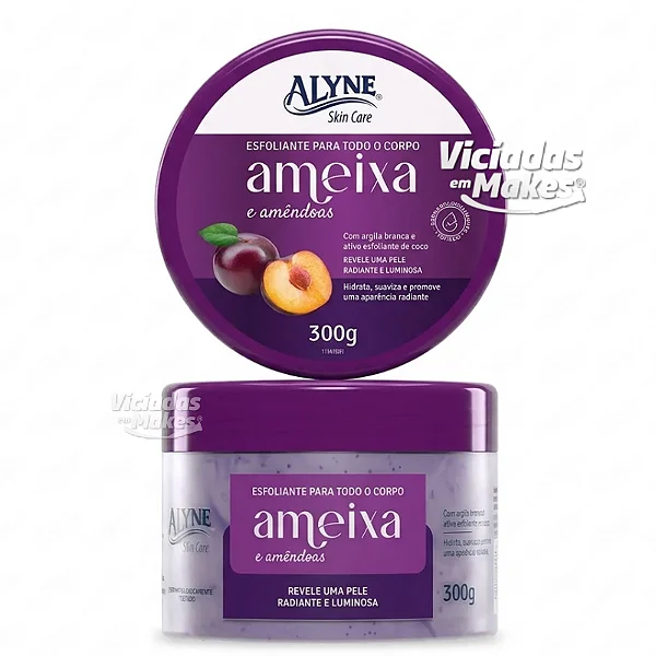 Esfoliante Corporal Ameixa Alyne 300g