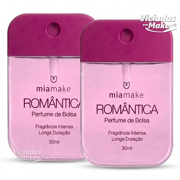 Perfume de Bolsa Romântica Mia Make 30ml