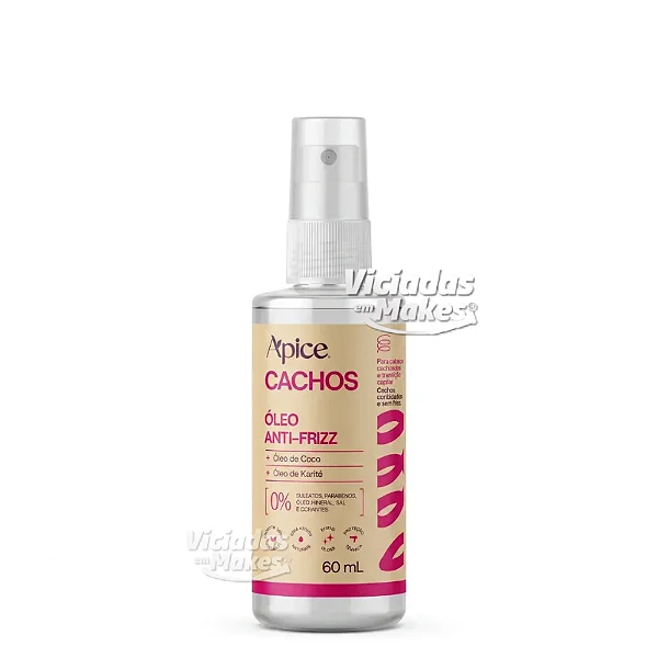 Óleo Cachos Anti-Frizz Apice 60ml