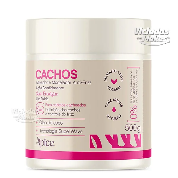 Ativador e Modelador Cachos Apice 500g