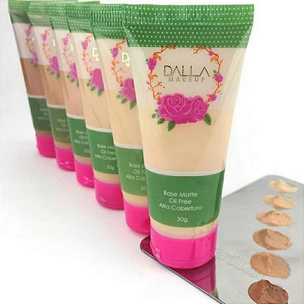 BASE MATTE VEGANA OIL FREE ALTA COBERTURA DALLA