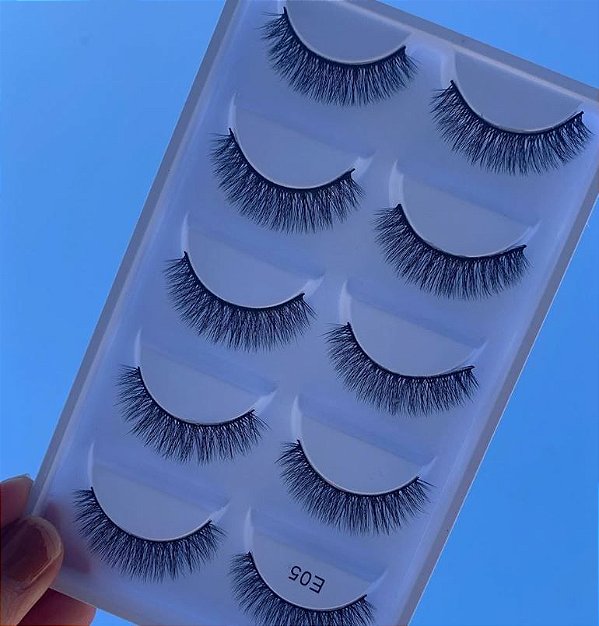 CÍLIOS POSTIÇO CARTELA - 3D E05