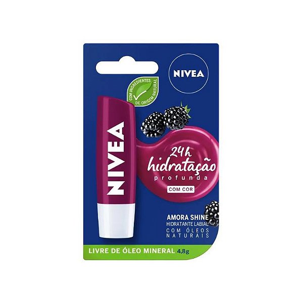 HIDRATANTE LABIAL AMORA SHINE  NIVEA