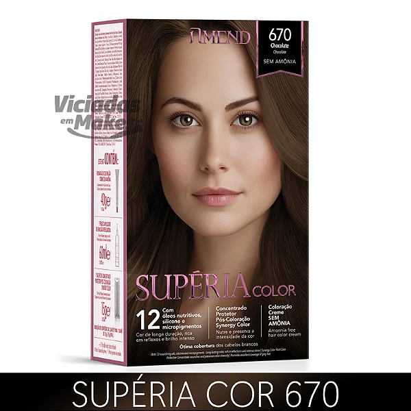 Coloração Amend Supéria Cor 670
