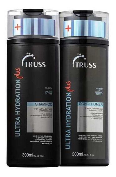 KIT ULTRA HIDRATATION PLUS SHAMPOO E CONDICIONADOR TRUSS 300ML