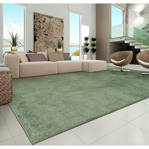 Tapete Relex N Oliva- Tapetes São Carlos