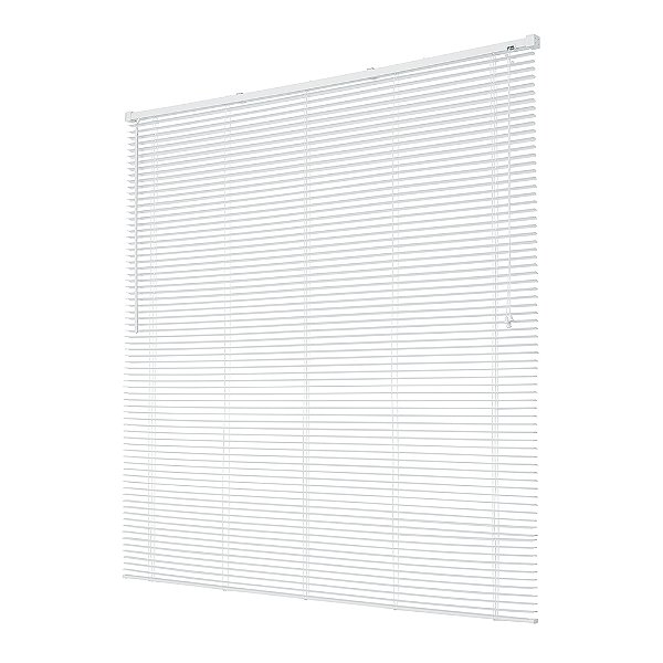 Persiana Horizontal PVC OFF 25 mm 1,40 x 1,30 m Branco - Evolux