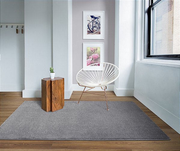 Tapete Ecletik Cinza- Tapetes São Carlos