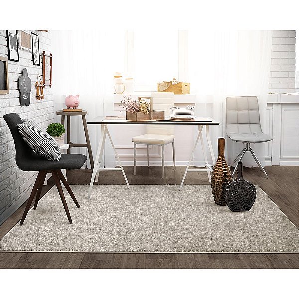 Tapete Ecletik Platina- Tapetes São Carlos