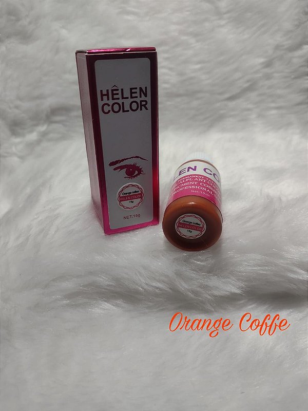 Pigmento Hêlen Color Para Micropigmentação E Microblanding - Orange Coffee