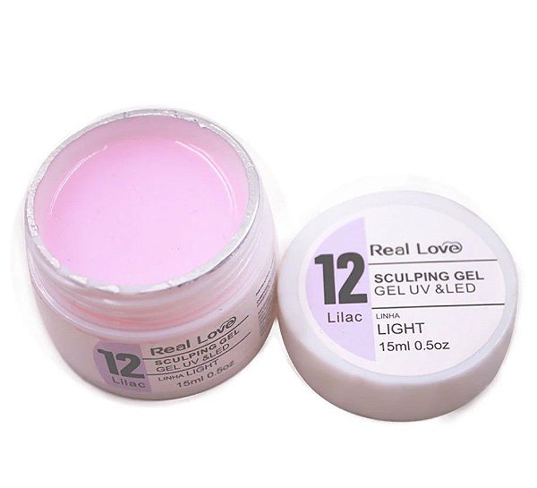Real Love Sculping Gel Lilac 12 UV/LED 15ml