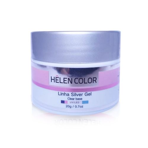 Gel Helen Color - Builder Gel -Linha Silver - Clear Base 20g (1 Unidade)