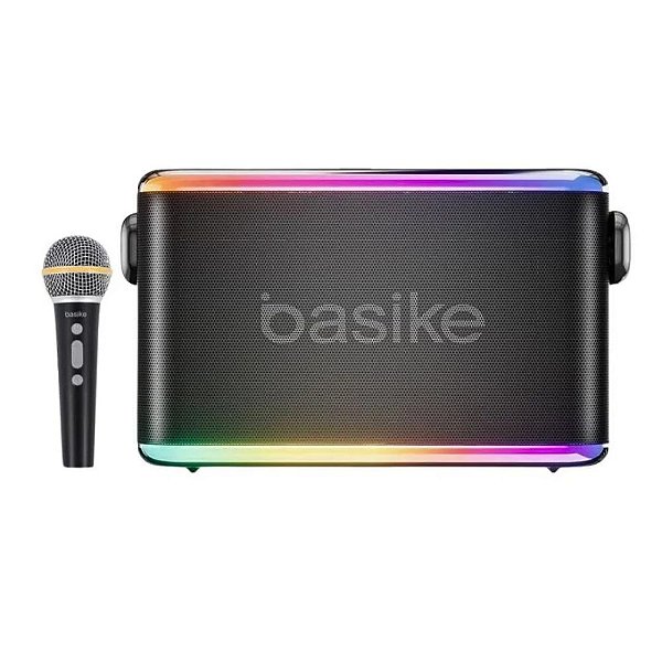 Caixa De Som Bluetooth Portátil Basike BA-RAD064 - 80W 6000mAh