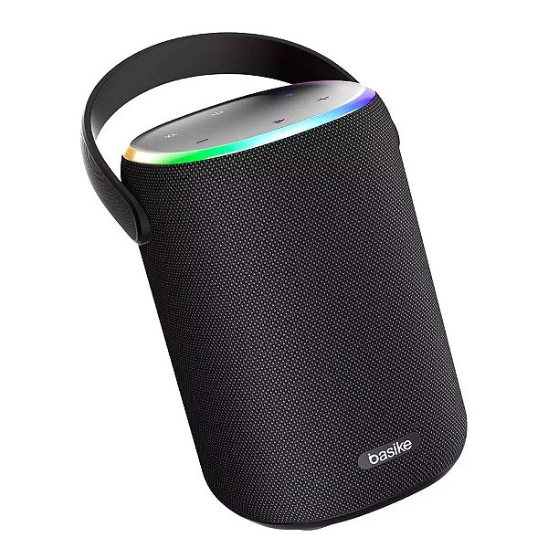 Caixa De Som Bluetooth Portátil Basike BA-RAD132 - 80W 8000mAh