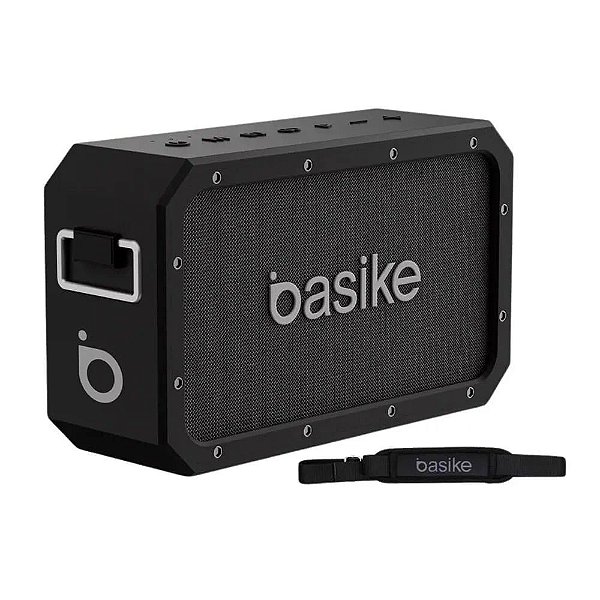 Caixa De Som Bluetooth Portátil Basik BA-RAD061 - 120W 12000mAh