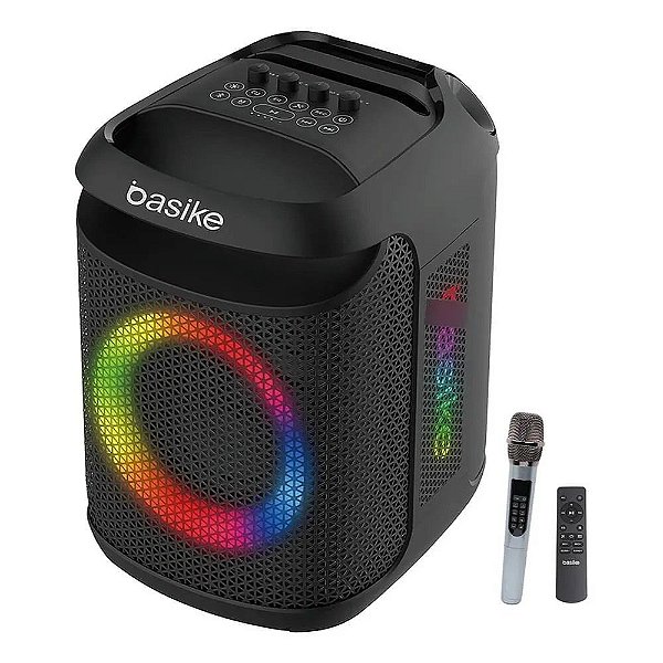 Caixa De Som Bluetooth Portátil Basik BA-RAD025 - 40W 6000mAh