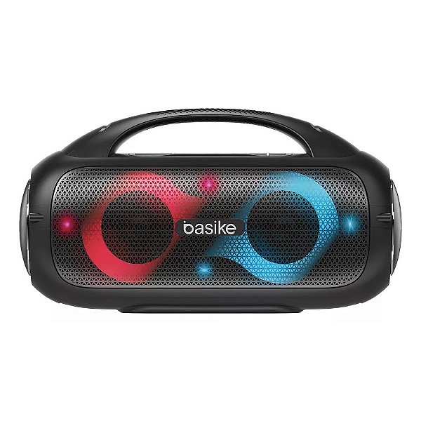 Caixa De Som Bluetooth Portátil Basik BA-RAD018 - 60w 7200mAh