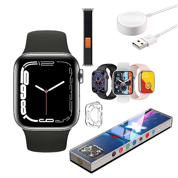Smartwatch Watch X Relógio De Pulso Digital
