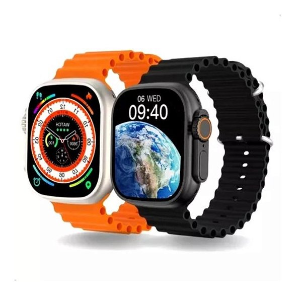 Smartwatch W74 Pro Max Acompanha 7 Pulseiras Relógio De Pulso Digital