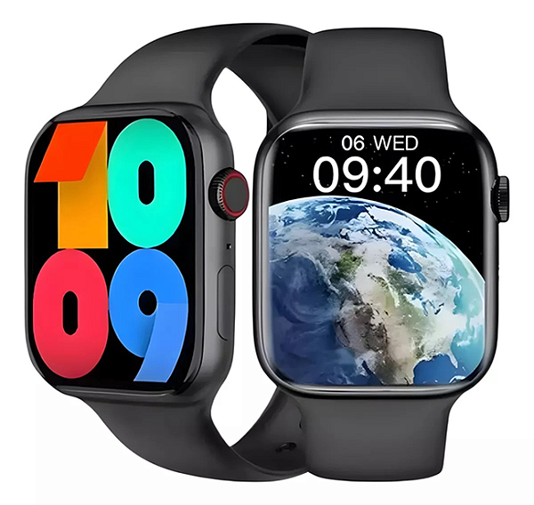 Smartwatch W57 Pro Max Relógio De Pulso Digital Acompanha 7 Pulseiras