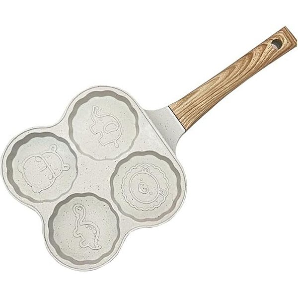 Frigideira Antiaderente Com 4 Cavidades Com Desenho De Animais - Pan-12712
