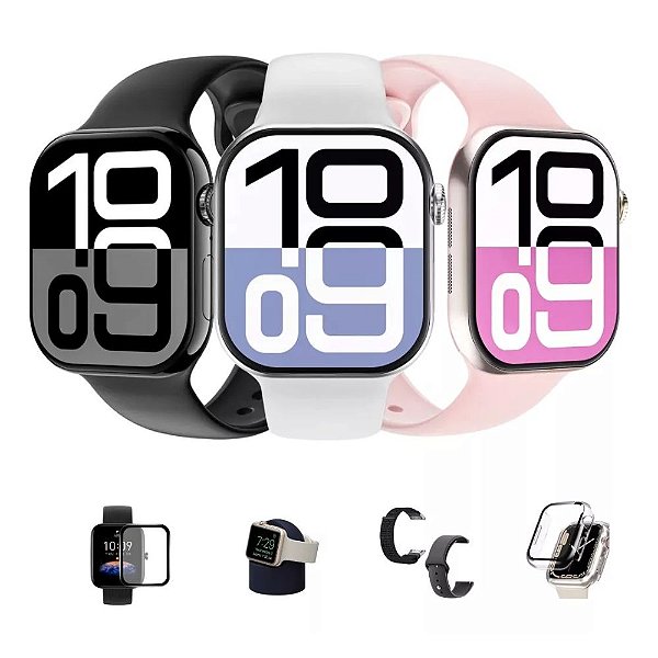 Smartwatch Watch 10 (S10) AA Relógio De Pulso Digital