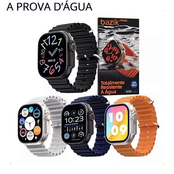 Smartwatch W84 Pro Max Relógio De Pulso Digital