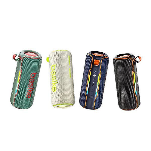 Caixa De Som Bluetooth Portátil Basike BA-RAD123 - 30W 4500mAh