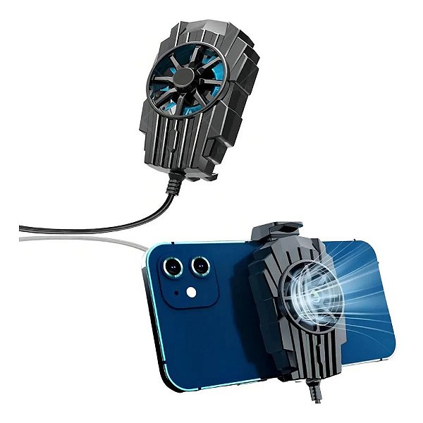 Mini Cooler Ventilador Usb Para Refrigeração De Celular Bazik