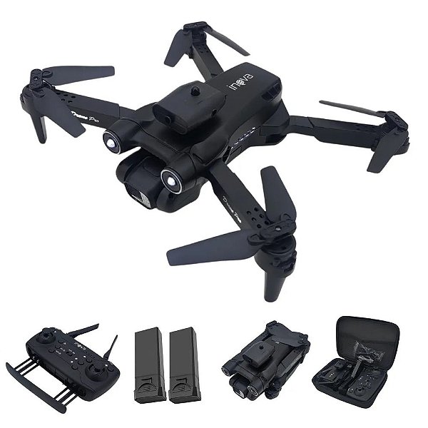 Drone 2.4ghz Câmera 4k Full Hd Gps Sensor Obstáculo Dobrável WRJ-12618