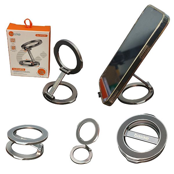 Suporte Magnético Dobrável Bazik BA-SPO287