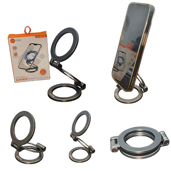 Suporte Magnético Dobrável Bazik BA-SPO288