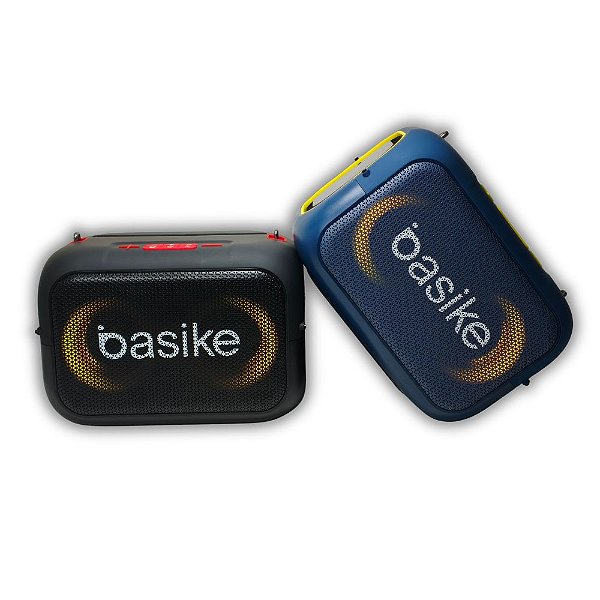 Caixa De Som Bluetooth Portátil Basike Ba-RAD044 - 50W 3600mAh
