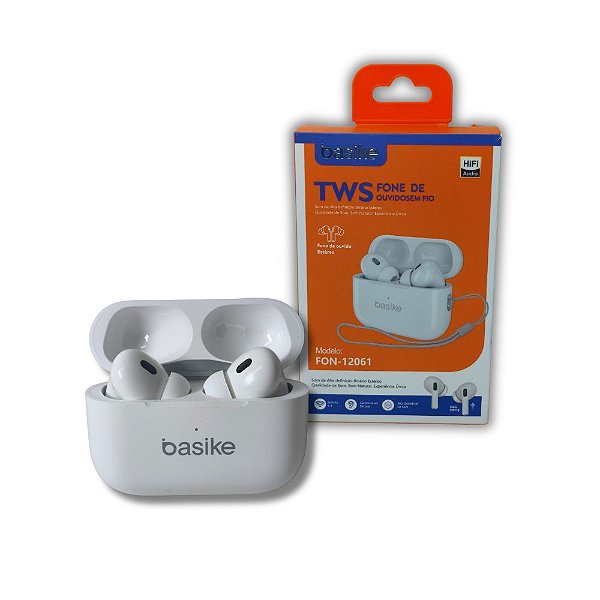 Fone De Ouvido - Sem Fio - Bluetooth Hifi Tws - Basike FON12061