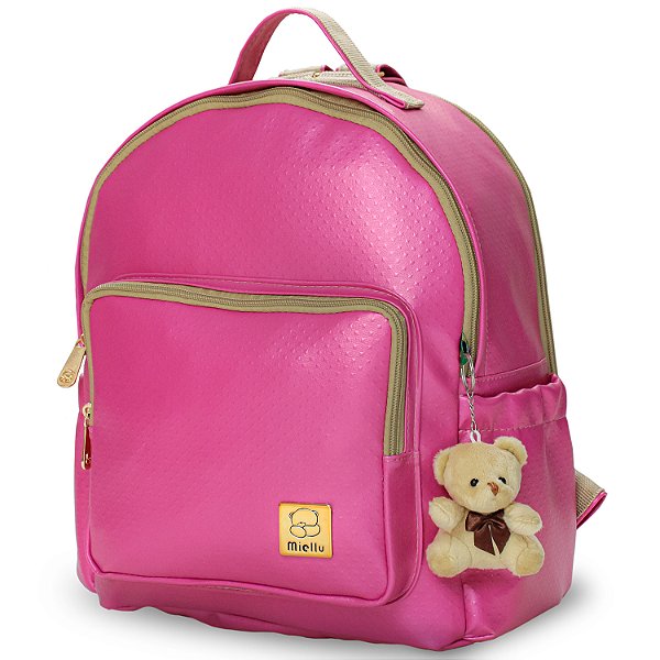 Mochila Maternidade Miellu Pink + Trocador