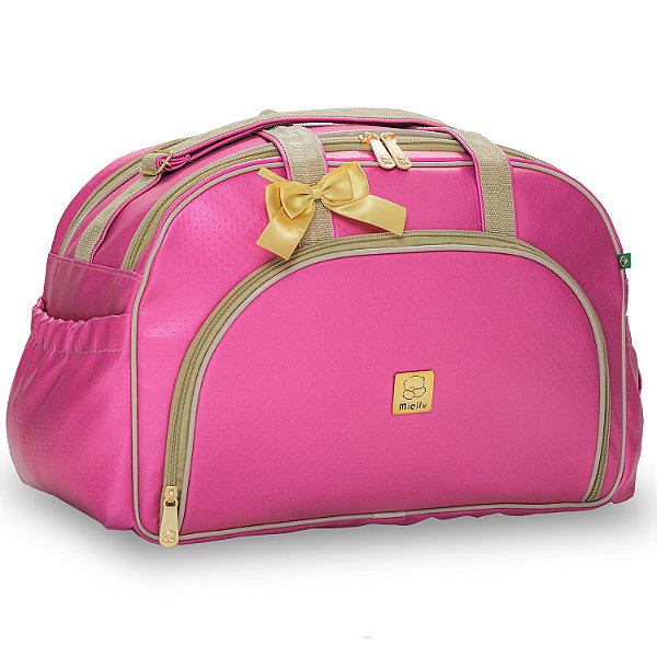Bolsa Maternidade Grande - Linha Prática - Pink