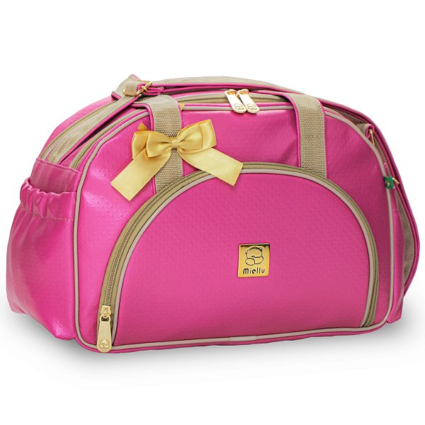 Bolsa Maternidade Pequena - Linha Prática - Pink