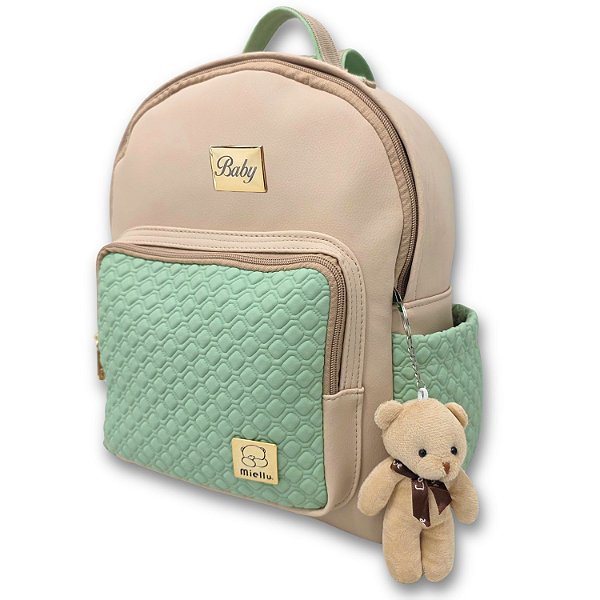 Mochila Maternidade Miellu PERSONALIZADO - Linha Pópeti