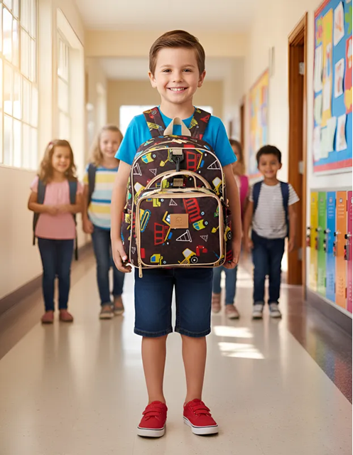 Kit Mochila Infantil - Brinquedos