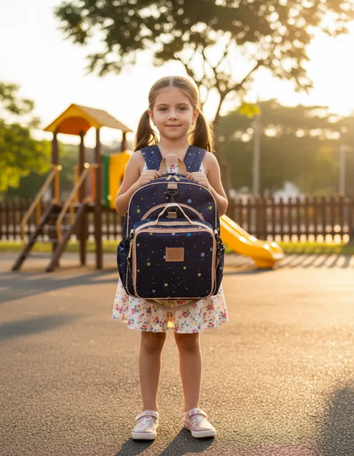 Kit Mochila Infantil - Estrelas