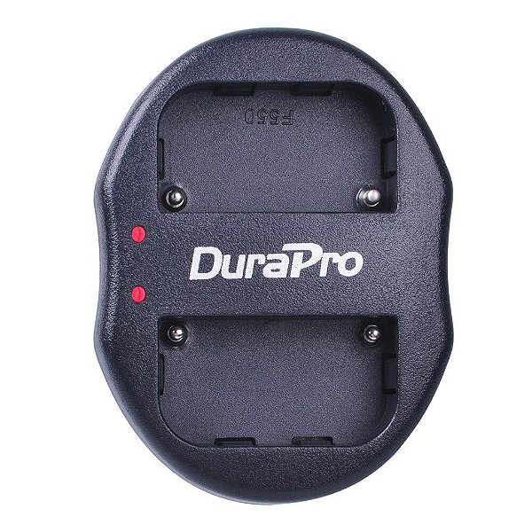 Carregador de Bateria Sony NP-F550 Duplo DuraPro