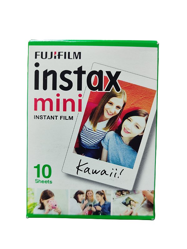 Filme Instax Mini 10 Fotos ISO 800 FujiFilm Filme Instantâneo