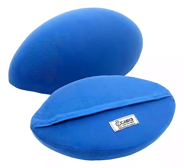 Apoio Tatu De Espuma Com Capa De Velcro Carci Cor Azul