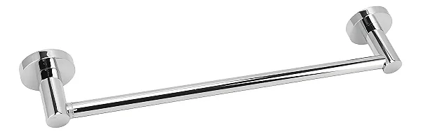 Porta Toalha Toalheiro 60 cm Cromado Aço Inox para Banheiro