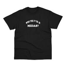 Camiseta Midas Touch WTF T Shirt Black