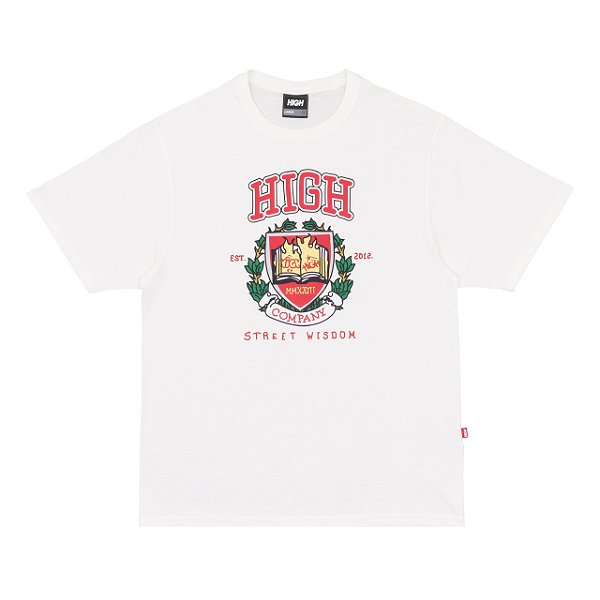Camiseta High Company Tee University White