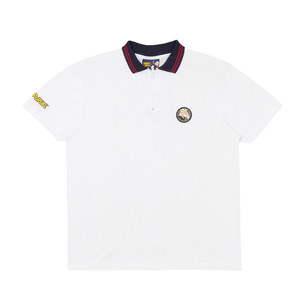 Camisa High Polo Shirt Popeye White/Navy