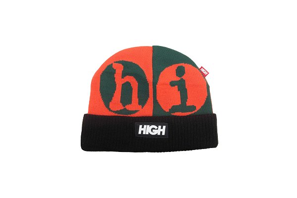 Gorro High Company Beanie Noir Red/Green