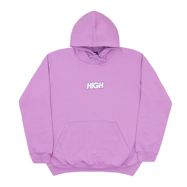 Moletom High Company Hoddie Logo Light Lilac