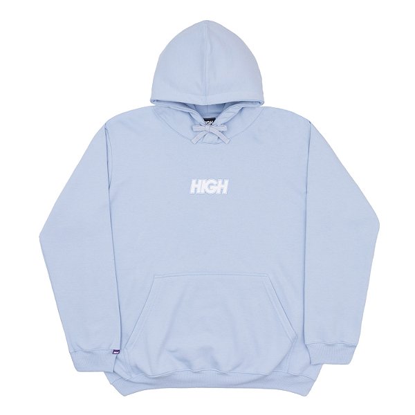 Moletom High Company Hoddie Logo Sky Blue